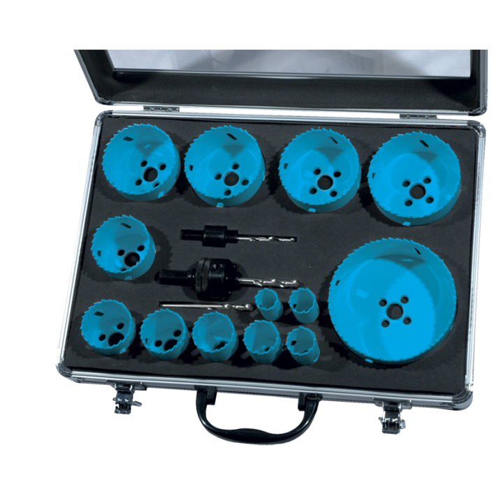 COFFRET DE 13 TRÉPANS BI-MÉTAL « INDUSTRIE »